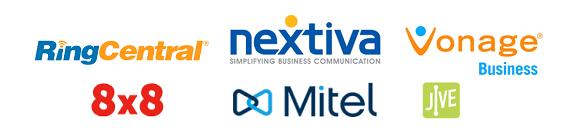 Hosted PBX providers: RingCentral, Nextiva, Vonage Business, 8x8, Mitel, Jive
